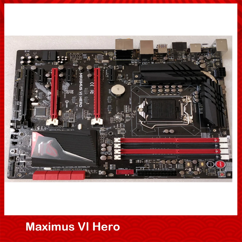 Настольная материнская плата для ASUS Maximus VI Hero 1150 M6H 4770K Z87 Отличный тест хорошее