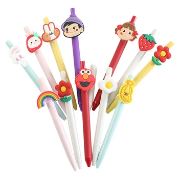 

1 Pieces Lytwtw's Cute Cartoon Kawaii Stationery Office School Supply Sweet Harajuku Candy Color Colored Anime Lovely Gel Pen