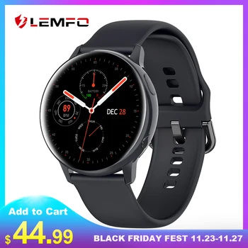 

LEMFO SG2 Full Touch Amoled 390*390 HD Screen ECG Smart Watch Men Wireless Charging IP68 Waterproof Heart Rate BT 5.1 Smartwatch