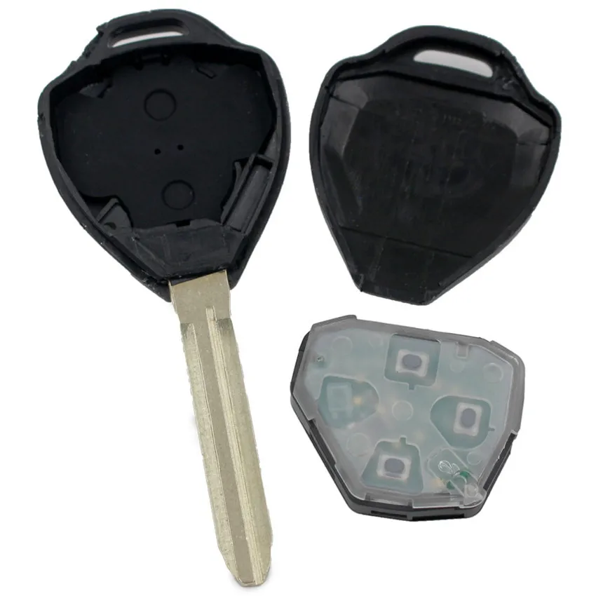 2 кнопки без ключа для Toyota Corolla RAV4 2006 2010 315/433 МГц с чипом G/4D67 внутри TOY43 лезвие