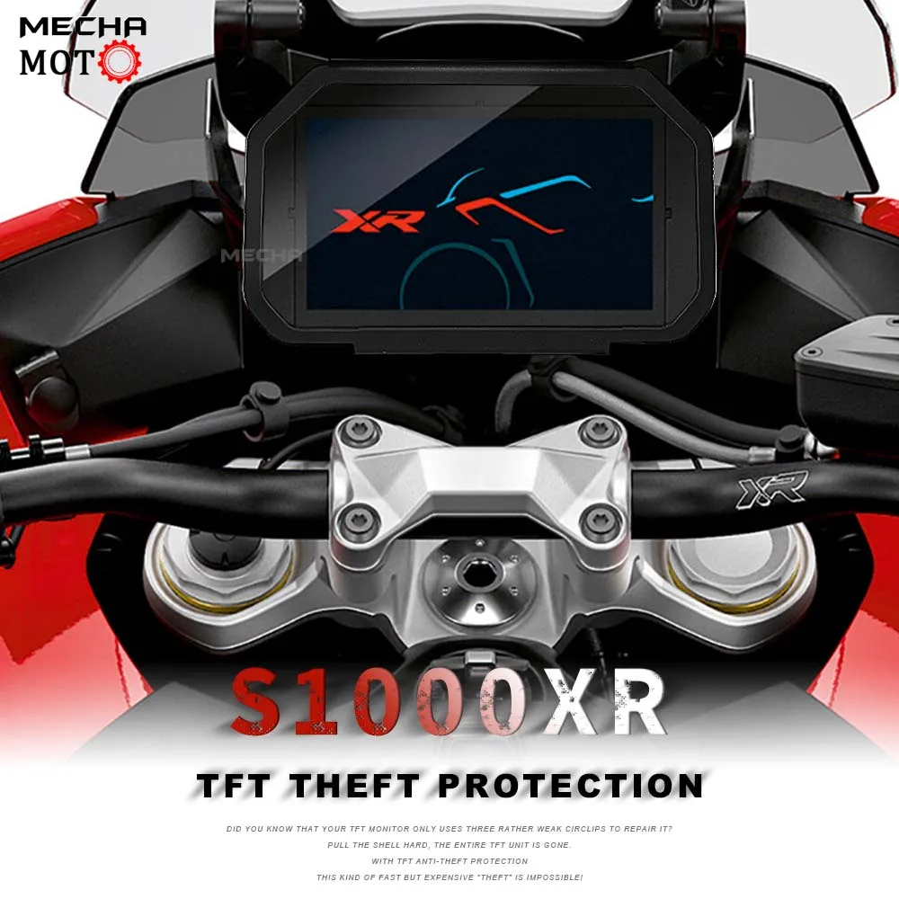 Nuovo Tft Theft Protection Meter Frame Screen Protector Strumento Guard Brace Per Bmw S1000Xr S1000 Xr Accessori