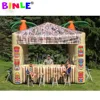 Hot Sale Portable Inflatable Tiki Bar with new design Outdoor Shop drinking serving Tent for Party 1