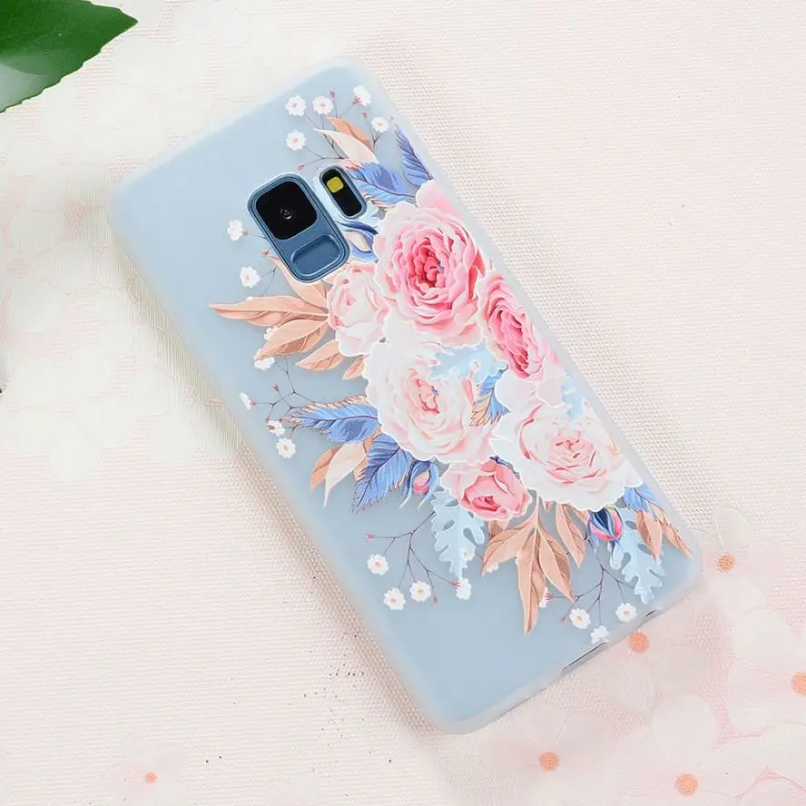 LCHULLE 3D Flower Silicone Case for Samsung Galaxy S20 Ultra S10 S9 S8 Plus Fashion Floral Slim Soft Phone Back Cover Coque Etui LCHULLE 3D Flower Silicone Case for Samsung Galaxy S20 Ultra S10 S9 S8 Plus Fashion Floral Slim Soft Phone Back Cover Coque Etui