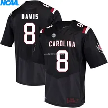 Новое поступление, высокое качество, Южная Каролина Дэвиса#8 Даудл#5, футболки для колледжа, ограниченная серия, майки, S-XXXL
