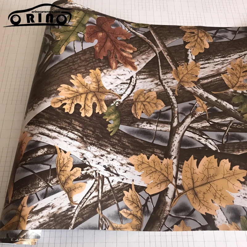 50 см X 152 см тени травы Realtree виниловая пленка камуфляжная автомобильная пленка с воздушными пузырьками для стайлинга автомобиля клейкая наклейка для автомобиля Наклейка