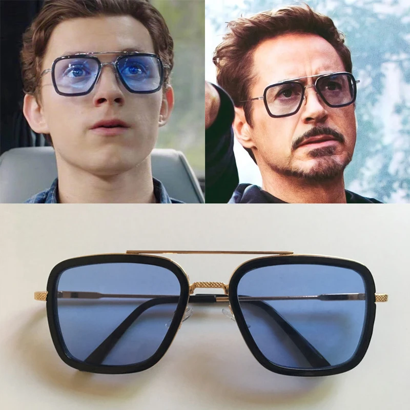 Bambini Lentes Tony Stark Occhiali Da Sole Vintage Occhiali Per Bambini 8  16 Anni Ragazzi E Ragazze Occhiali Da Sole Occhiali Oculos|Boy's Sunglasses|  - AliExpress