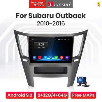 

Junsun V1 Pro 4G+64G Android 9.0 4G Car Radio Multimedia Player For Subaru Outback 2010-2016 GPS Navigation no 2din autoradio