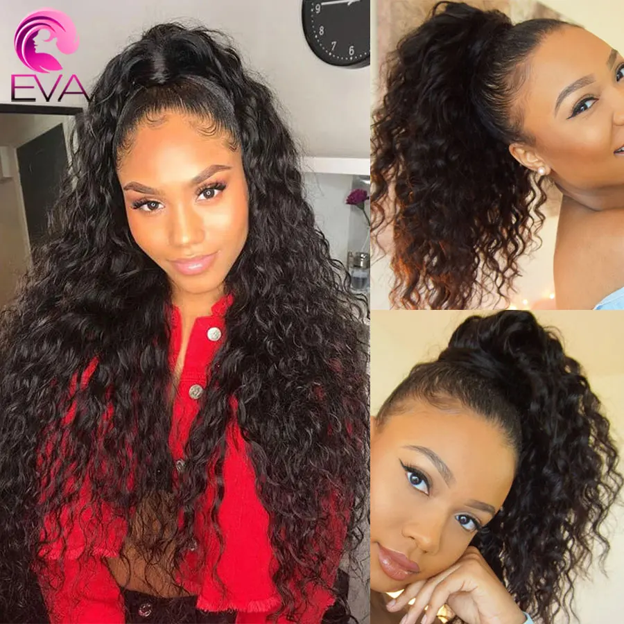 Эва волосы полный кружево человеческие парики предварительно сорванные с