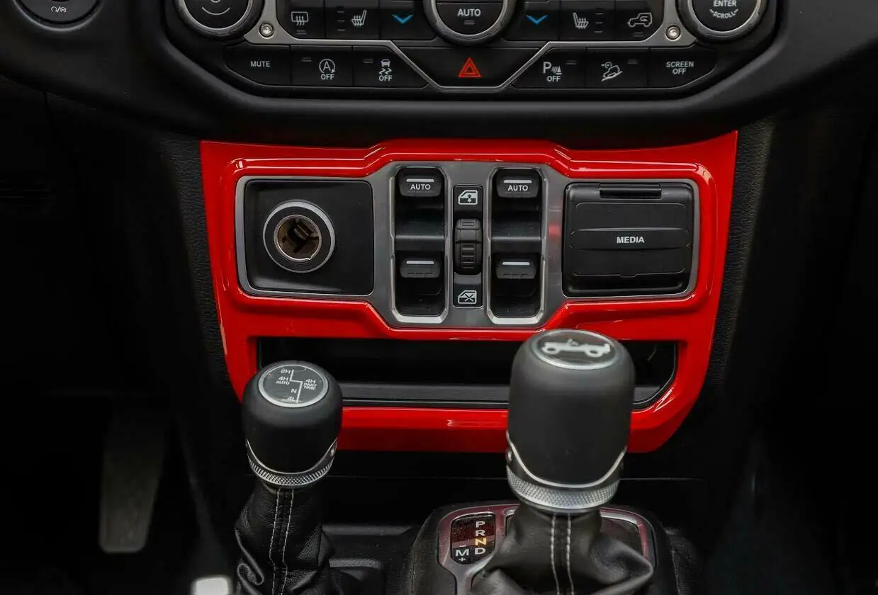 Окно Лифт панель прикуривателя USB разъем Декор Обложка для Jeep Wrangler JL