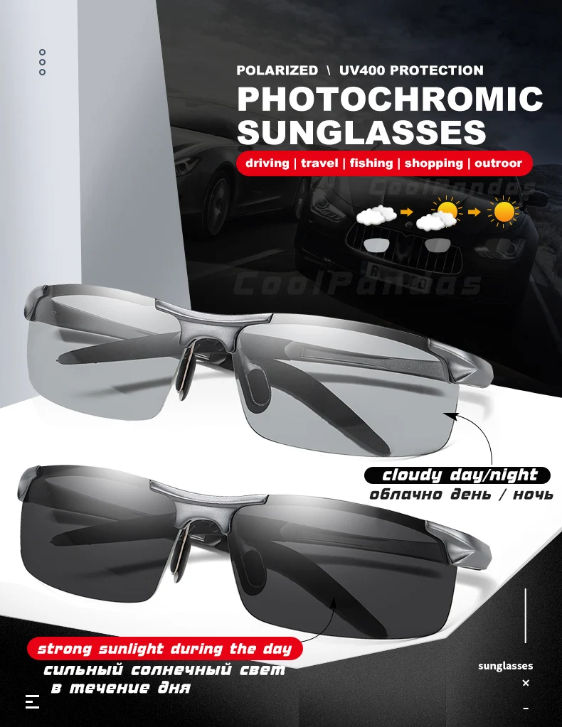 Military Aluminum Polarized Sunglasses