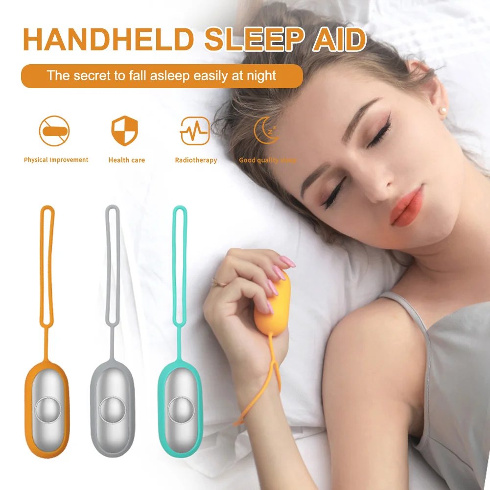 Handheld Sleep Aid Device Sleep Quality Improver Microcurrent Sleep