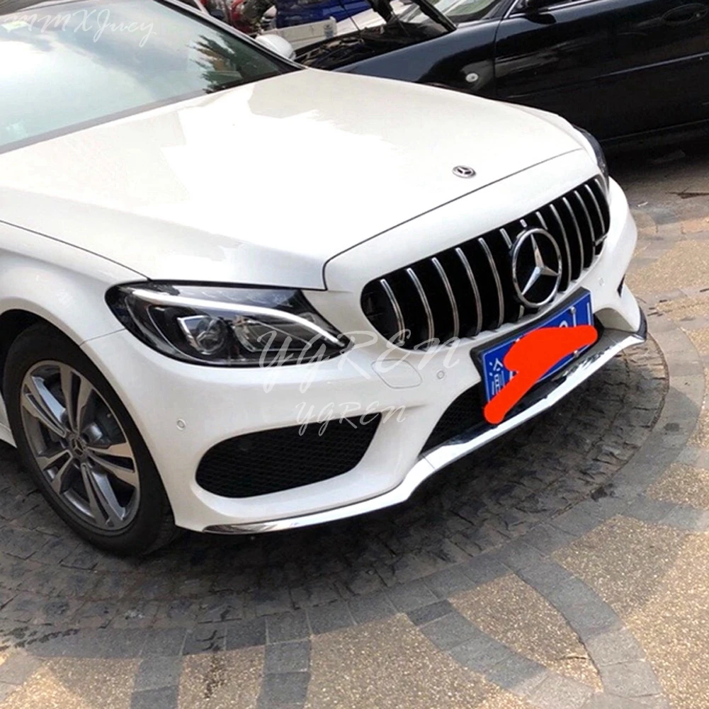 1х ABS GT R Стиль AMG Передняя решетка для Mercedes-Benz C Класс W205 C200 C300