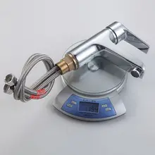 Кран для ванной комнаты, раковины, хромированный кран с одной ручкой для кухни, смеситель для горячей и холодной воды, хромированный медный шланг