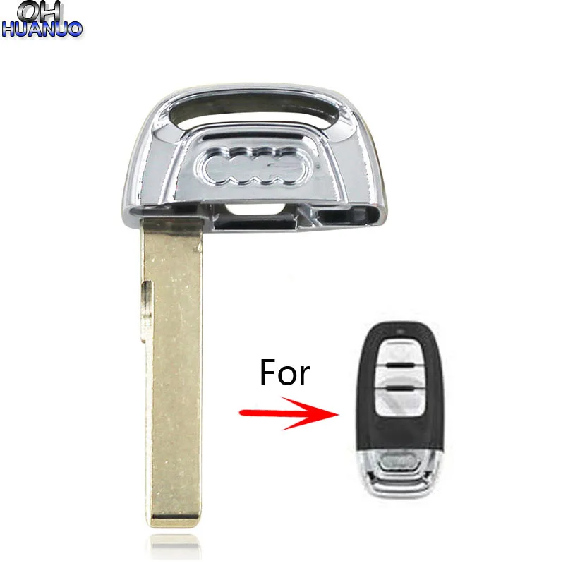 

New Uncut FOR Audi Replacement Key Emergency Key Blade Smart Key Ignition Key