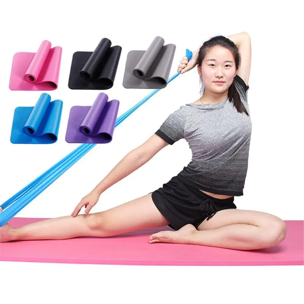 

1 pcs Class Durable High Density Eco-friendly Anti-Slip Nontoxic Exercise NBR Yoga Mat for Yoga Pilates In Stock!