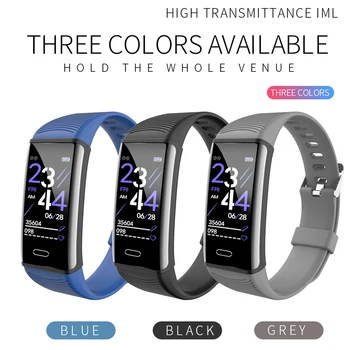 

Smart Bluetooth Watch Blood Pressure Heart Rate Monitor Water Resistant Motion Tracker Step Count Sports Watch for Unisex Adults