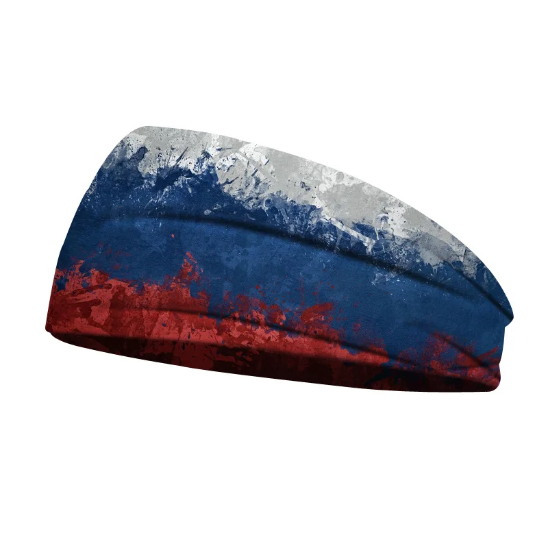 Unisex Hair Accessories Headband Sweat Absorption Hair Band Man Fitness Elastic Sports Female Yoga Turban Running Sport Ladies sports headbands women headbands