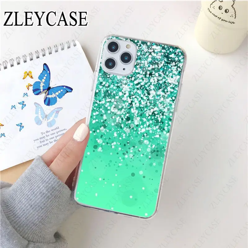 Glitter Iridescent Holographic Blue pink Color