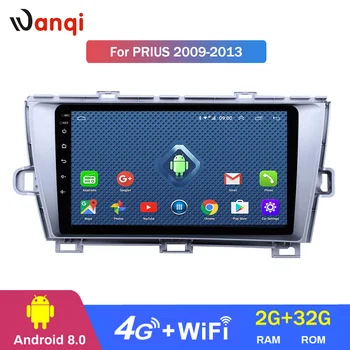 

4G Lte All Netcom 2G+32G Android 8.0 GPS Navi Radio for 2009-2013 Toyota Prius LHD with RDS Bluetooth USB WIFI Car Audio Android