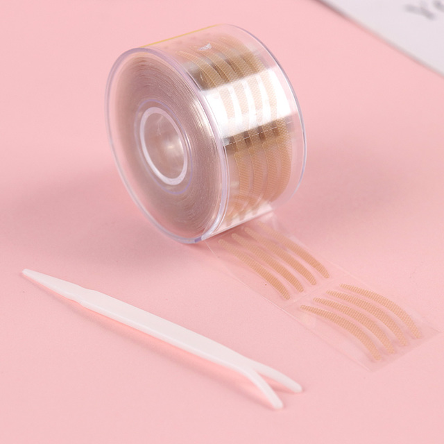 Makeup Clear Gray Beige Eyelid Stripe Big Eyes Invisible Double Fold Eyelid Shadow Tape Sticker Beauty Tool
