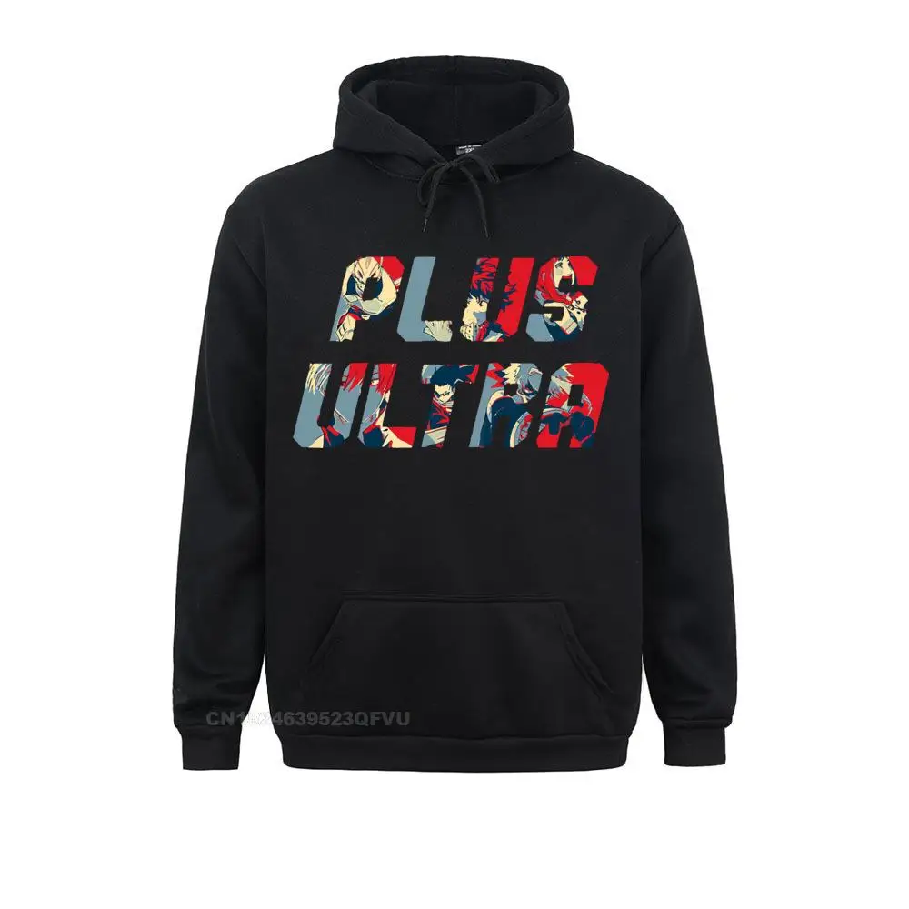 

Plus Ultra My Hero Academia Women Men's Pure Cotton Funny Sweater Boku No Hero Academia Japanese Anime