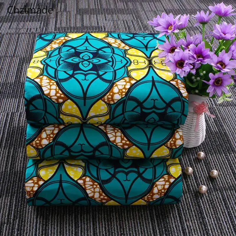 Lychee жизнь в стиле ретро с цветочным принтом хлопок ткань Африканский Воск принты ткань для вечерние платье ремесленных изделий