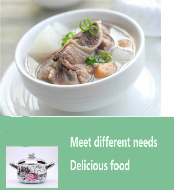 Эмалированный горшок Shabu-shabu бытовой горшок кастрюля большой емкости суповый котелок для тушения супница кастрюля газовая плита универсальные кастрюли и кастрюли кухонная посуда