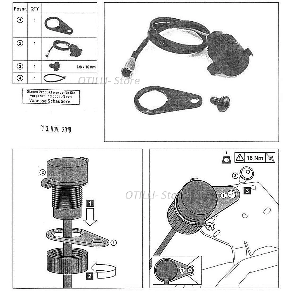 nova motocicleta duplo usb carregador adaptador para yamaha tracer sp tracer xsr