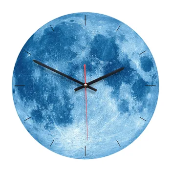 

Creative Wall clock 3D Large Black Hole Photo Removable Dark Hanging clocks Sky Circle Prttern Home Room Creative Decoration