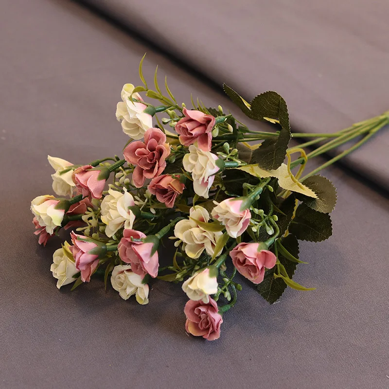 

Home Artificial Flowers Party Accessory Bouquet Floral Decoration Plastic Centerpiece Wedding Table