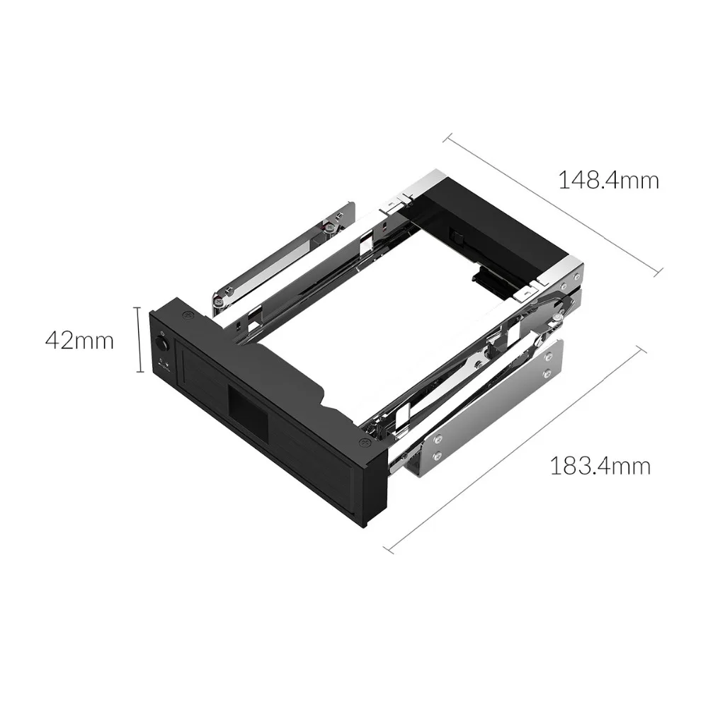 ORICO CD-ROM пространство внутренних 3,5 дюймов SATA3.0 HDD рамка Mobile Rack внутреннего HDD случае Поддержка протокола UASP и 8 ТБ HDD