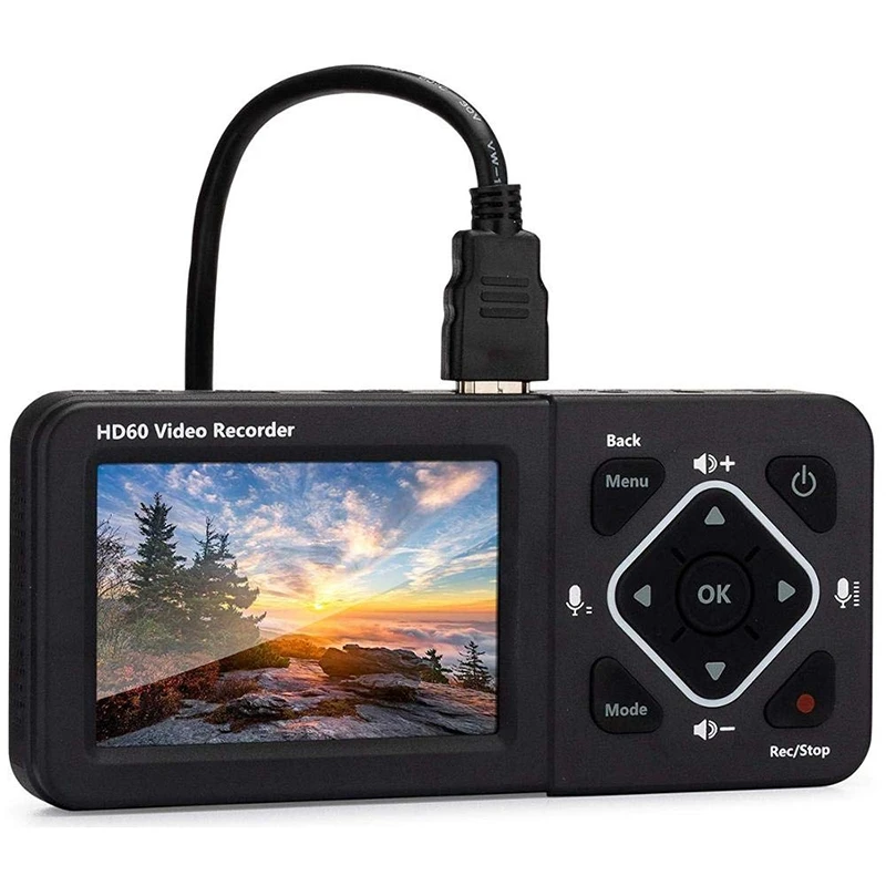 

HD60 Video to Digital Converter Video Recorder Record Full HD Videos Capture Box Ultimate-Capture Video From HDMI, RCA, VHS, VCR
