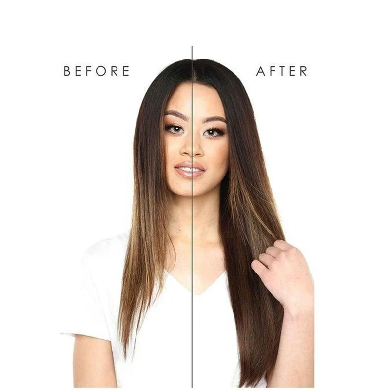 5 Clip In Hair Extension One Piece Long Straight Women Clip On Hair Pieces Synthetic Ombre Clip In Extensions Heat Resistant