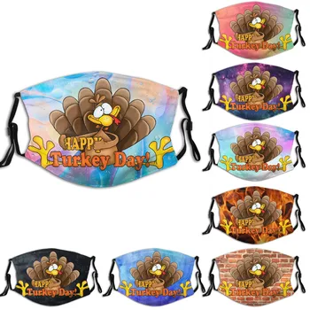 

Unisex Adults Print Facemask Washable Reusable Masks Warm Windproof Cotton Mask Adjustment Ear Hook Mascarillad Маска