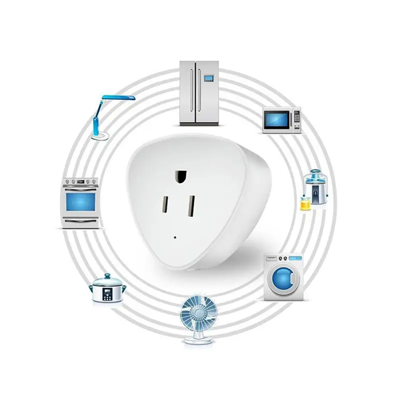 Foxnovo US Plug умное зарядное устройство приложение дистанционное управление Мини Беспроводная розетка wifi настенные розетки