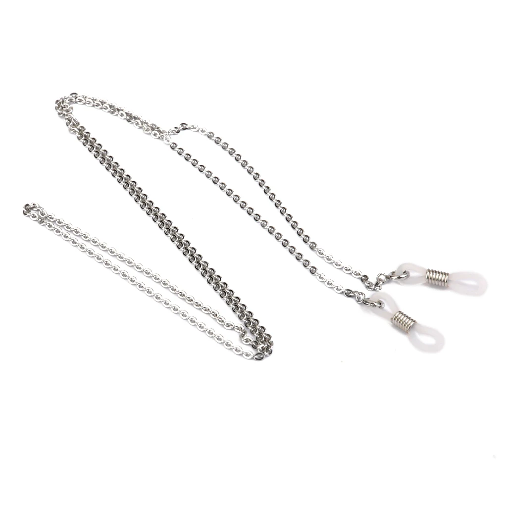 Fashion Steel Reading Glasses Spectacles Sunglasses Neck Chain Cord Holder Lanyard Retainer String Strap Reading Glass Rope