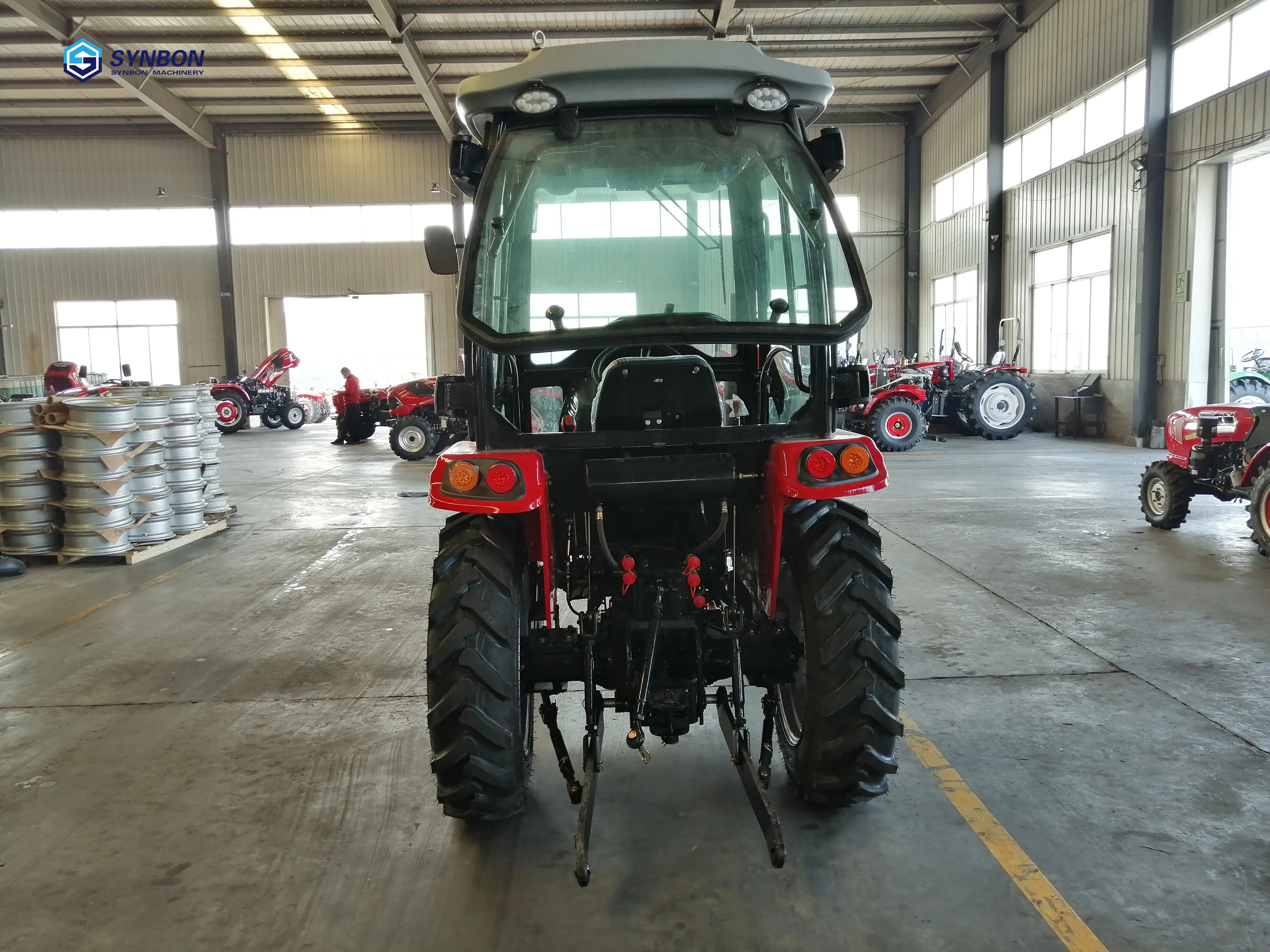 Trator agrícola novo 4wd do equipamento da maquinaria da agricultura da  chegada 35hp 2023 com certificado do ce - AliExpress