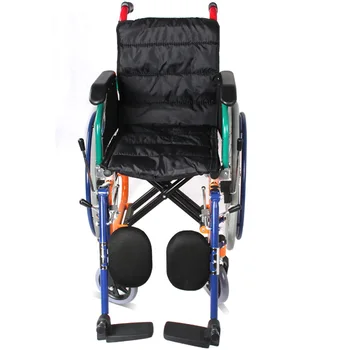 

Folding stainless steel armrest back flip removable foot support disabled paraplegic fracture children manual wheelchair ca