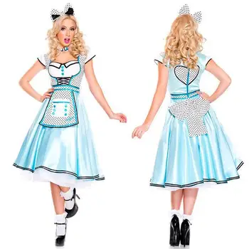 

Dancing Stage Costumes Halloween Fantasy Eliza Uniform Cosplay Stage Dance Maid Party Performance Dress Sportswear