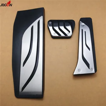 

Gas Fuel Brake Footrest Foot Pedal Plate Pad AT Cover For BMW F30 F31 316i 318d 318i 320i 328i 335i 3 Series AT & MT LHD