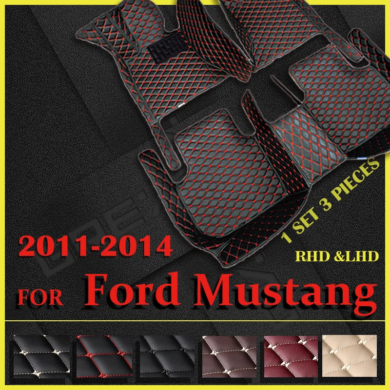 Автомобильные Коврики Для Ford Mustang 2011 2012 2013 2014 автомобильный коврик |