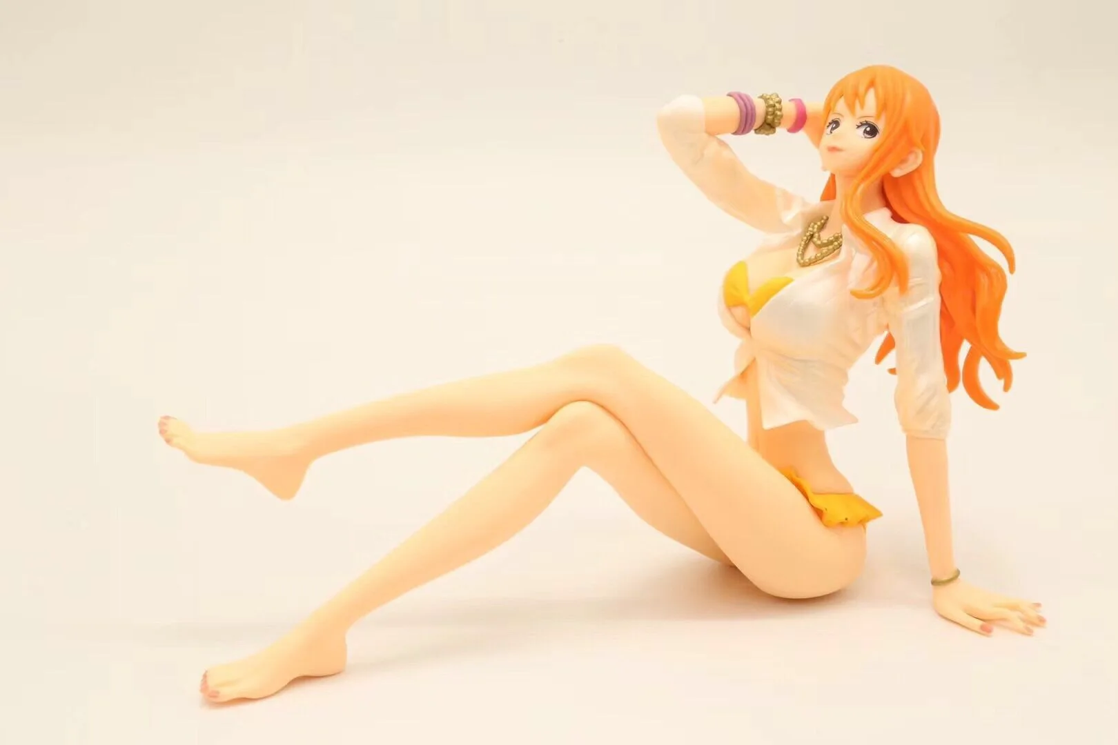 One piece/Sea King Shine Charm сидя Nami рубашка Купальники в штучной упаковке Garage Kit