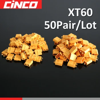 

50pairs/Lot XT 60 60 A Max Bullet Connectors Plug RC Lipo Battery xt-60 XT60U For RC Lipo Battery Quadcopter Multicopter