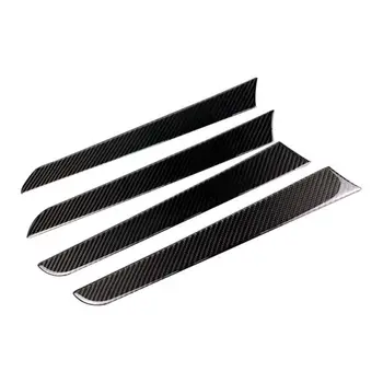 

Door Side Carbon Fiber Decorative Cover Trim Frame Stickers for Audi A4 B8