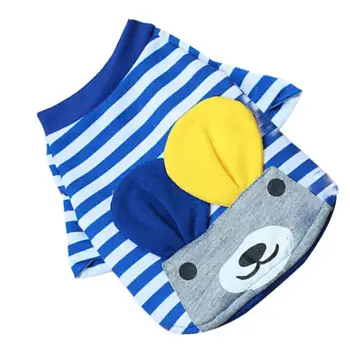 

New Ears Bag Dog Pet Cat Spring or Summer T-SHIRT Clothes Tactical Vest Coats Small Dog Costume Chien XT