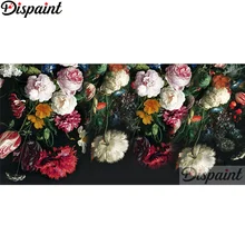 Dispaint Алмазная картина "Цветочный пейзаж" вышивка крестом на заказ фото алмаз, вышивка квадратными круглыми настенный Декор для дома A27641
