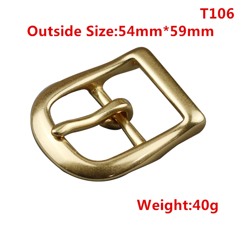 BARGIN BIN Solid Brass  1-1/2"   38 mm Belt Buckle Leather craft 652 