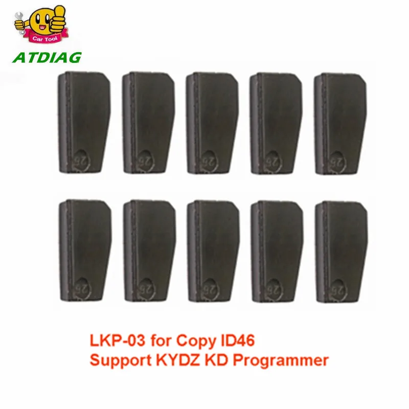 LKP-03 10 шт./лот чип для автомобильного ключа KYDZ KD можно программировать/Копировать