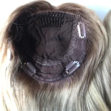 Европейские волосы еврейский фигурки жениха и невесты; наращивание натуральных волос высокое качество европейские волосы кипа осень Кошерный парик из натуральных волос