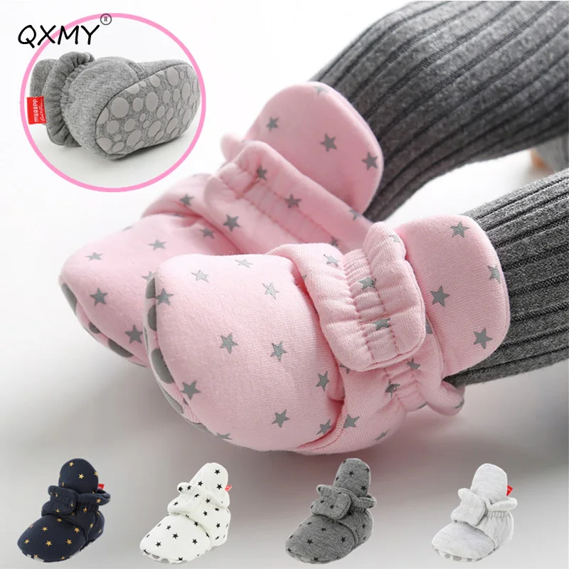 

Baby Shoes First Walkers Newborn Baby Girl Boy Toddler Shoes For Children Anti-Slip Spring Autumn Winter